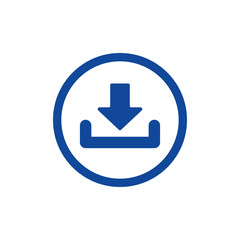 Obraz premium Download symbol icon vector