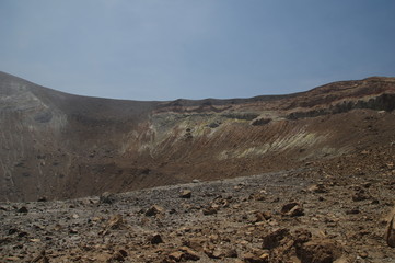 Vulkankrater auf Vulkano