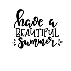 Hand drawn typography poster. Conceptual handwritten phrase T shirt lettered calligraphic design. Inspirational vector