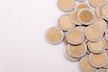 euro coins