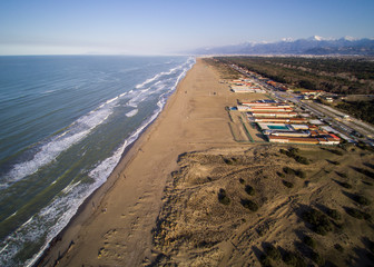 Spiaggia della Lecciona, Viareggio