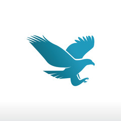 eagle logo design vector concept