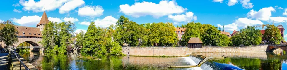 Panorama Innenstadt Nürnberg Pegnitzmeile © pusteflower9024