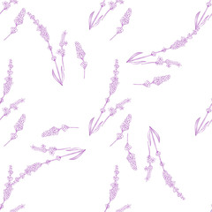 Modern abstract design template with pink lavender violet pattern on purple background for textile design. Fabric texture.