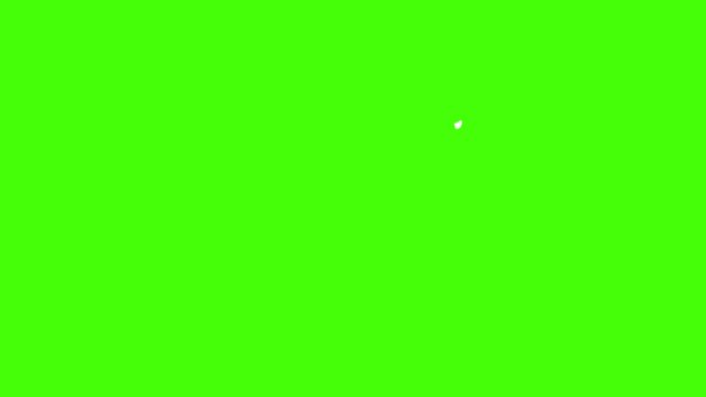 modern flat short animations set effects elements,green screen chroma key for editors
