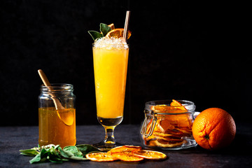 Team building between tasty cocktail and his loyal followers