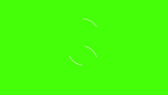 modern flat short animations set effects elements,green screen chroma key for editors