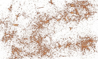 Gouache stains and dots and stripes on a white background. Beautiful abstract texture. Palette of different colors. Colored blots.