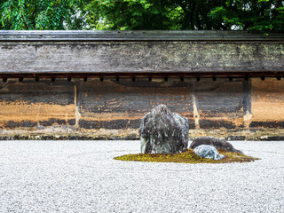 京都　龍安寺　石庭