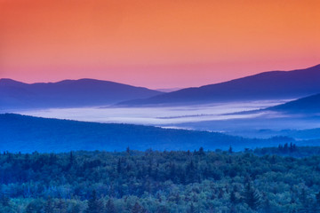 Obraz premium Sunrise in New Hamopshire