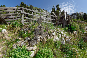 idyllische Landschaft auf Kos, Griechenland
