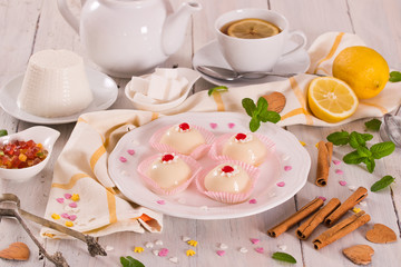 Sicilian ricotta cake (Cassata).