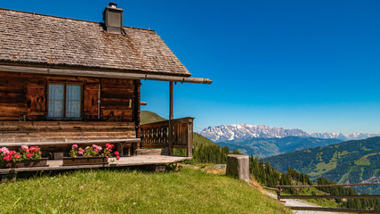 Beautiful alpine view at Rauris, Salzburg, Austria