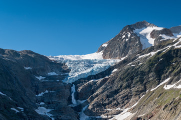 Obraz premium Triftgletscher in den Schweizer Alpen bei Gadmen