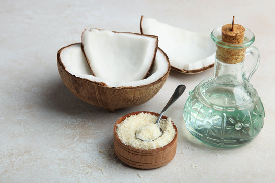 exotic coconut, coconut chips and coconut oil