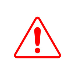 Exclamation symbol icon vector illustration