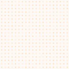 Peach rounded square pattern. Seamless vector background