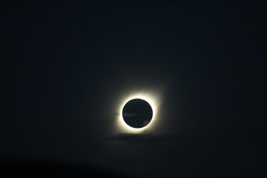 una linda vista del eclipse del 2 de julio en Argentina sin arreglos ni photoshop, fotos naturales