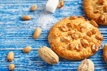 fresh cookies on the table