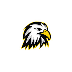 eagle logo design concept vector