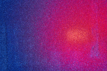 Abstract background with a spotlight covering the foam sheet. Mixed lighting