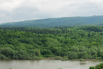 Obraz premium to travel in the mountains. beautiful mountains