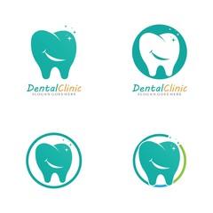 Dental logo Template vector illustration icon design