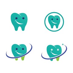 Dental logo Template vector illustration icon design