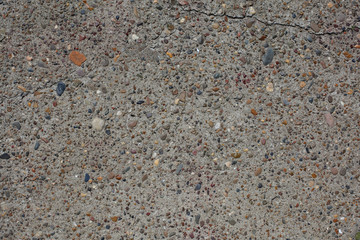 texture of concrete with pebbles