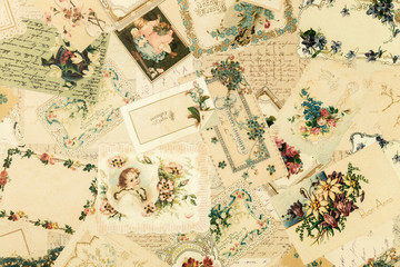 Cartes postales et cartes de voeux datant du début du 20ème siècle - collection