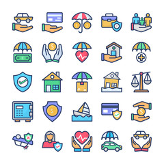 Insurance Icons Pack
