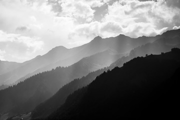 Obraz premium Most Beautiful Mountains In The World. Alps. Switzerland