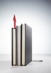 Fototapeta premium Book on white background.