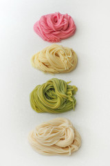 そうめん　japanese summer thin noodles (somen) 