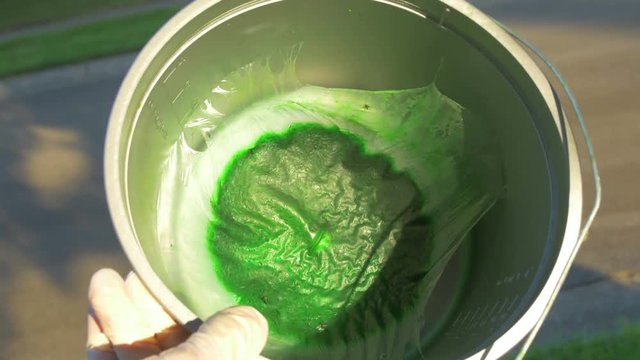 mysterious gross substance or toxic material