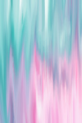 Cyan and pink abstract vertical motion effect blurred background. Blurry abstract design. Pattern can be used as a background or for cards, invitations and social media