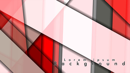 Abstract vector background design Rectangular tube element vector background 3d.