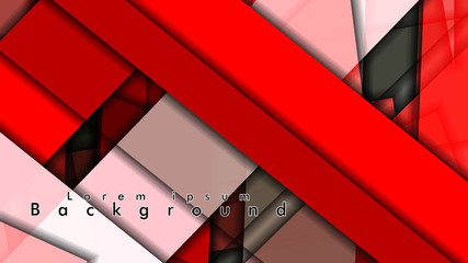 Abstract vector background design Rectangular tube element vector background 3d.