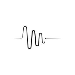 Fototapeta premium pulse logo vector template 