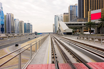 Obraz premium amazing view of the skyscrapers