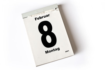 8. Februar 2021