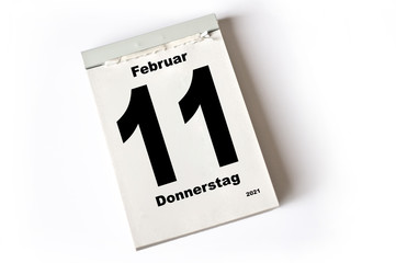 11. Februar 2021