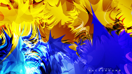 Abstract background color watercolor vector vector, mix color, background.