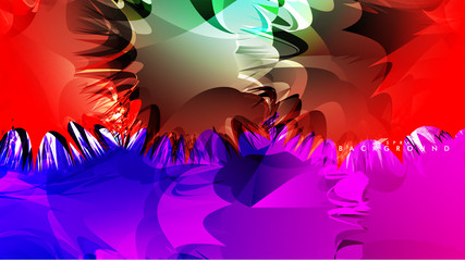 Abstract background color watercolor vector vector, mix color, background.