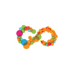 Infinity Design,Infinity logo Vector icon template