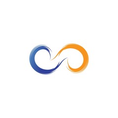 Obraz premium Infinity Design,Infinity logo Vector icon template