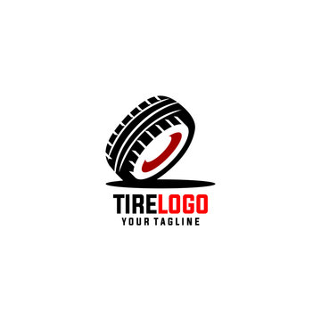 Tire Logo Design Vector Template