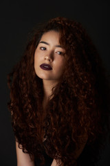 Fototapeta premium Portrait of brunette girl