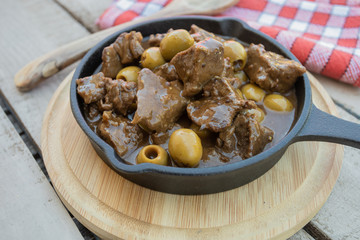 boeuf aux olives