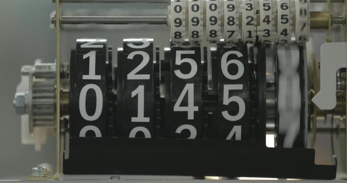 Counting machine counts